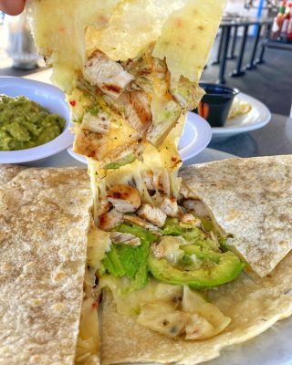 What’s in your quesadilla?

You can choose: grilled chicken, shredded beef, or shrimp for protein 🦐

Next, choose three: avocado, tomato, onion, mushrooms, Ortega chilies, or bell peppers. 

Finally: choose your cheese - jack, cheddar, pepper jack, Muenster, or American. 

It’s all up to you!
.
.
.
#cappys #newport #quesadilla #taste #newportbeach #yum #avocado #chicken #brunch #breakfast #lunch #hb #pch #huntington #huntingtonbeach #orangecounty