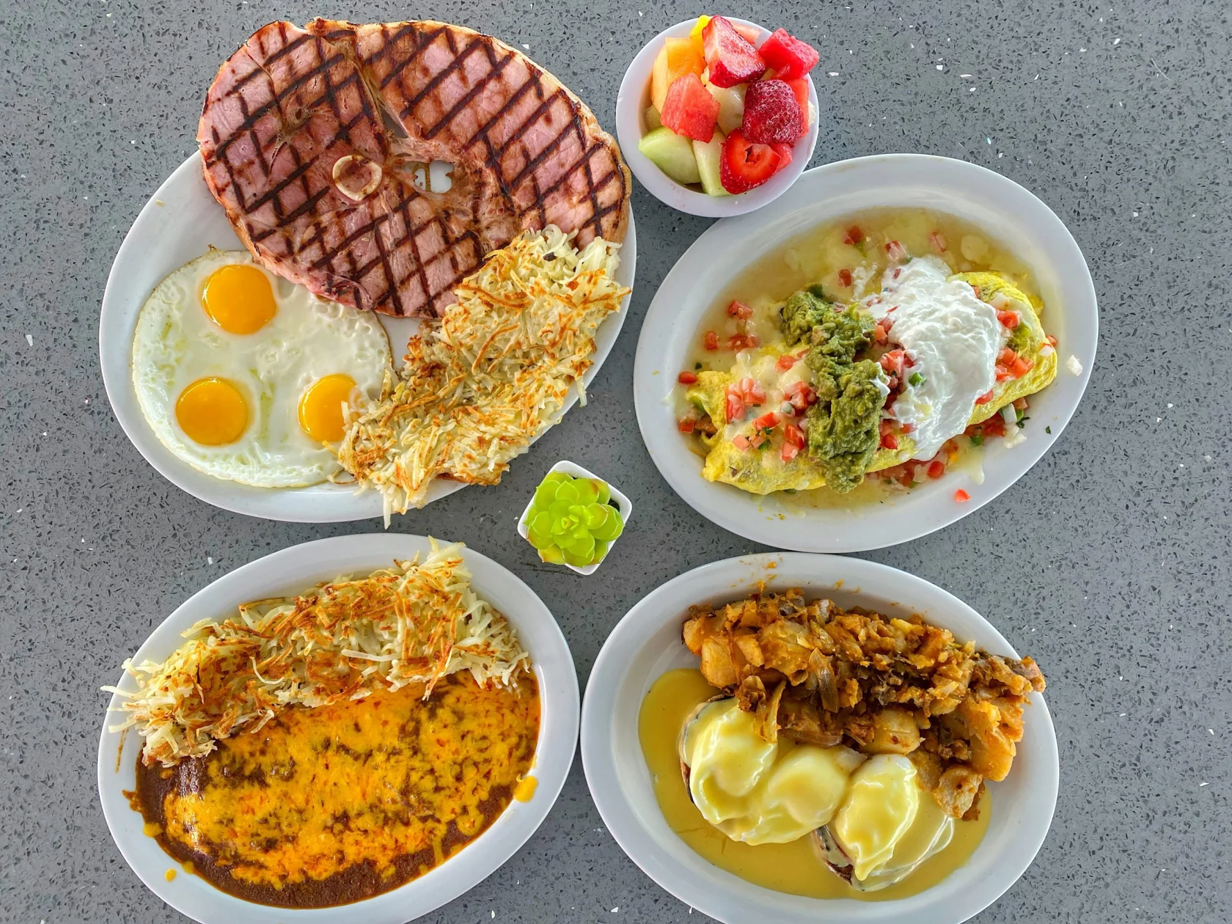 Breakfast Topview